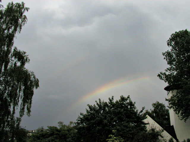 gespaltener Regenbogen